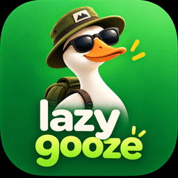 lazygooze — a goose in a bucket hat and sunglasses